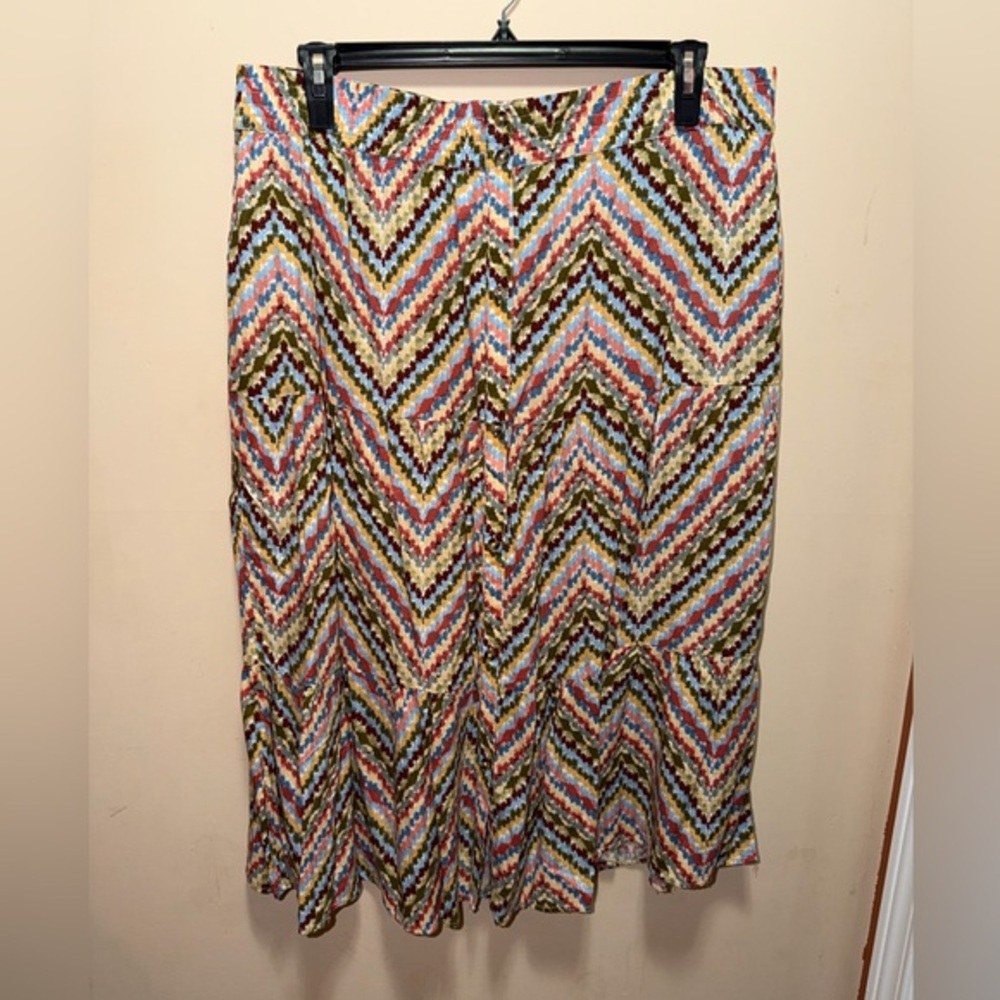 Sonoma Chevron Maxi Skirt in Multicolor